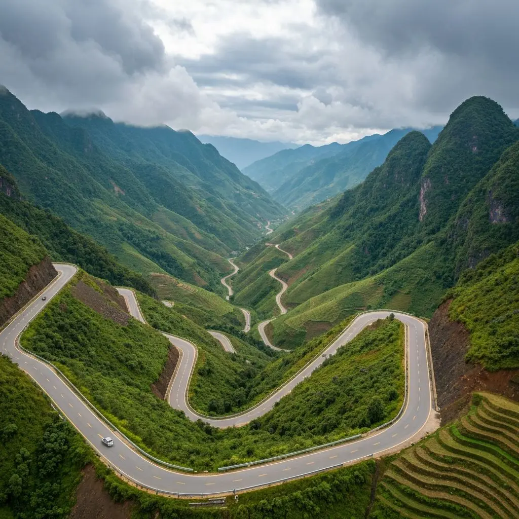 Tham Ma Pass - Ha Giang destination