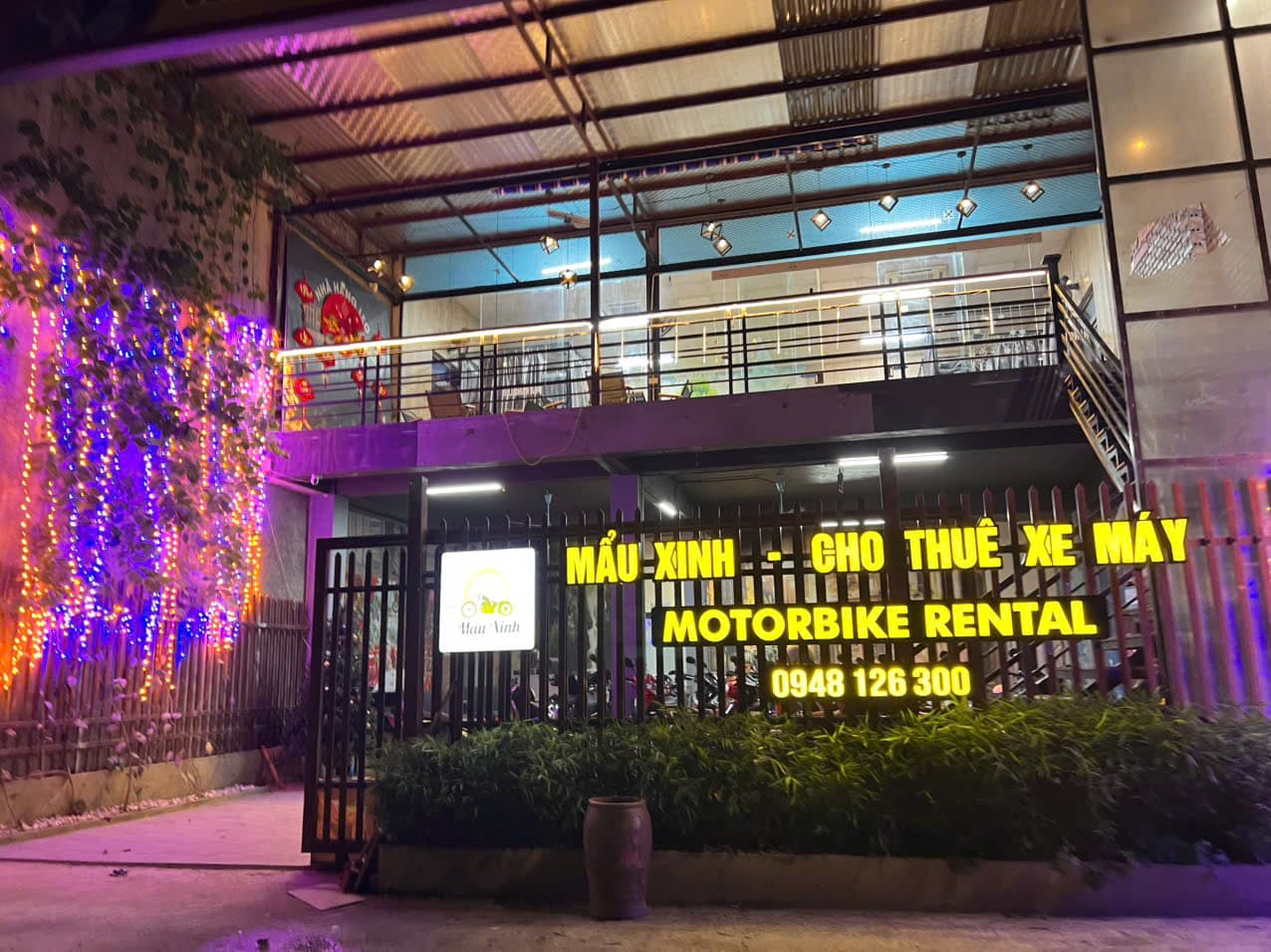 Adventure zipline activity over Ha Giang mountains